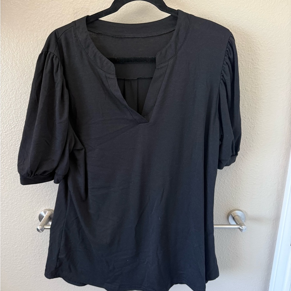 Elegant Black Women's Top